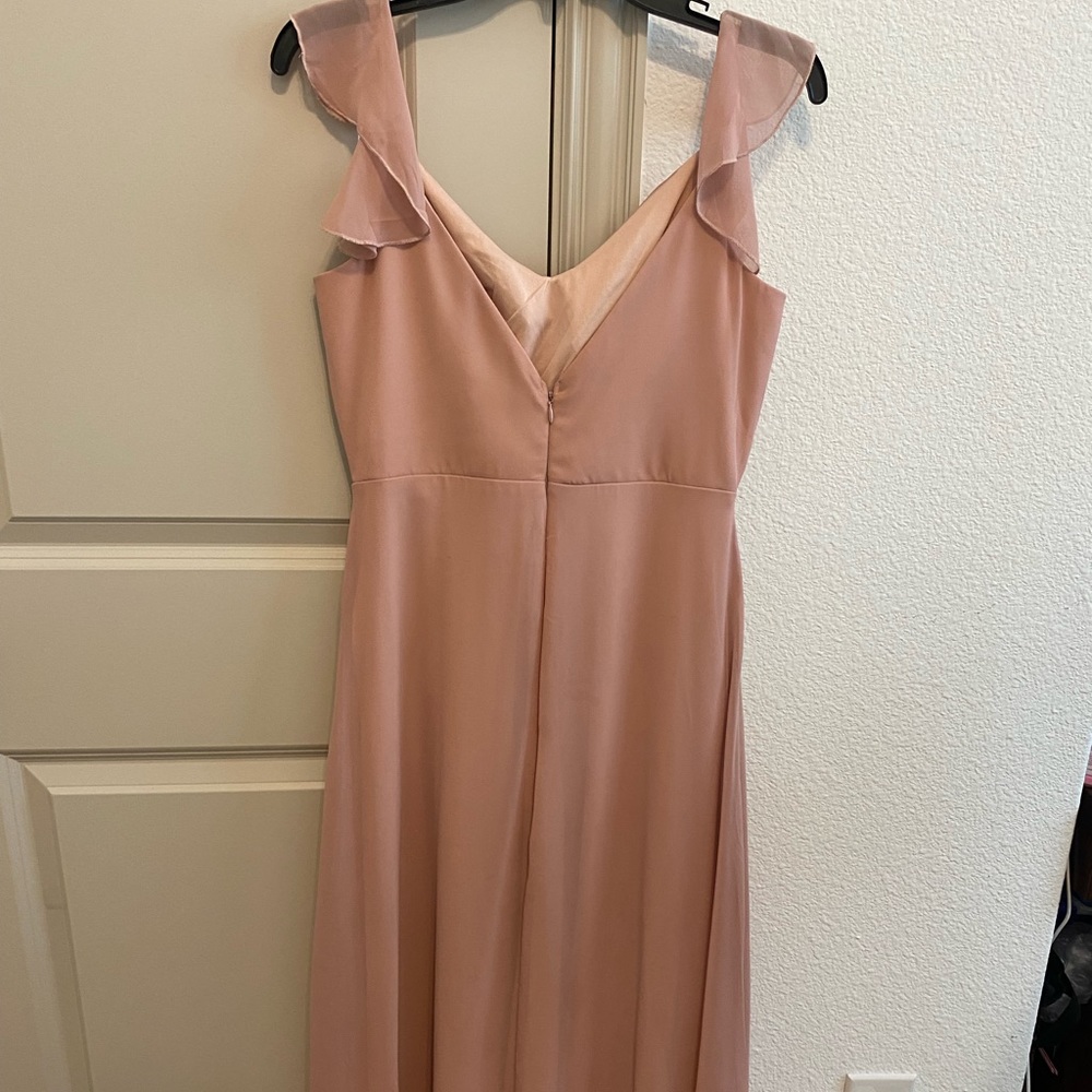Birdy Grey Kae Bridesmaids Dress in Rose Quartz - Picture 3 of 6
